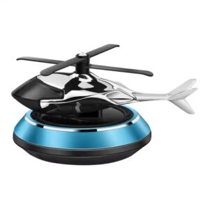 Fly with Freshness &ndash; Solar Powered Rotating Helicopter Car Perfume