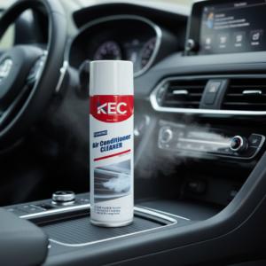 KEC foaming car AC cleaner spray inside car dashboard for cleaning air conditioner